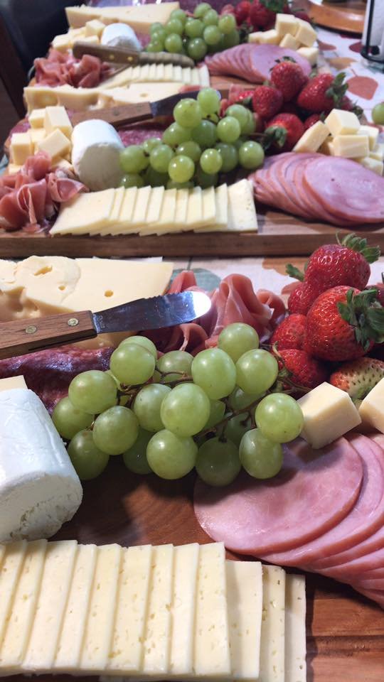 tabla de embutidos para banquetes en aguascalientes